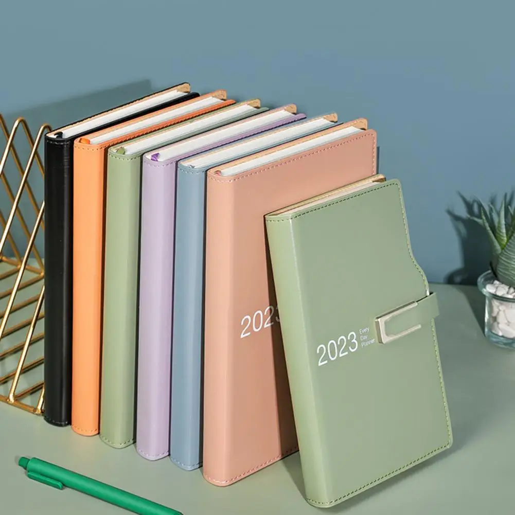 Planner Notebook Praktische Verdikte Pagina Handig Dagelijks Wekelijks Agenda Planner A5/A6 Kalender Notebook Kantoorbenodigdheden