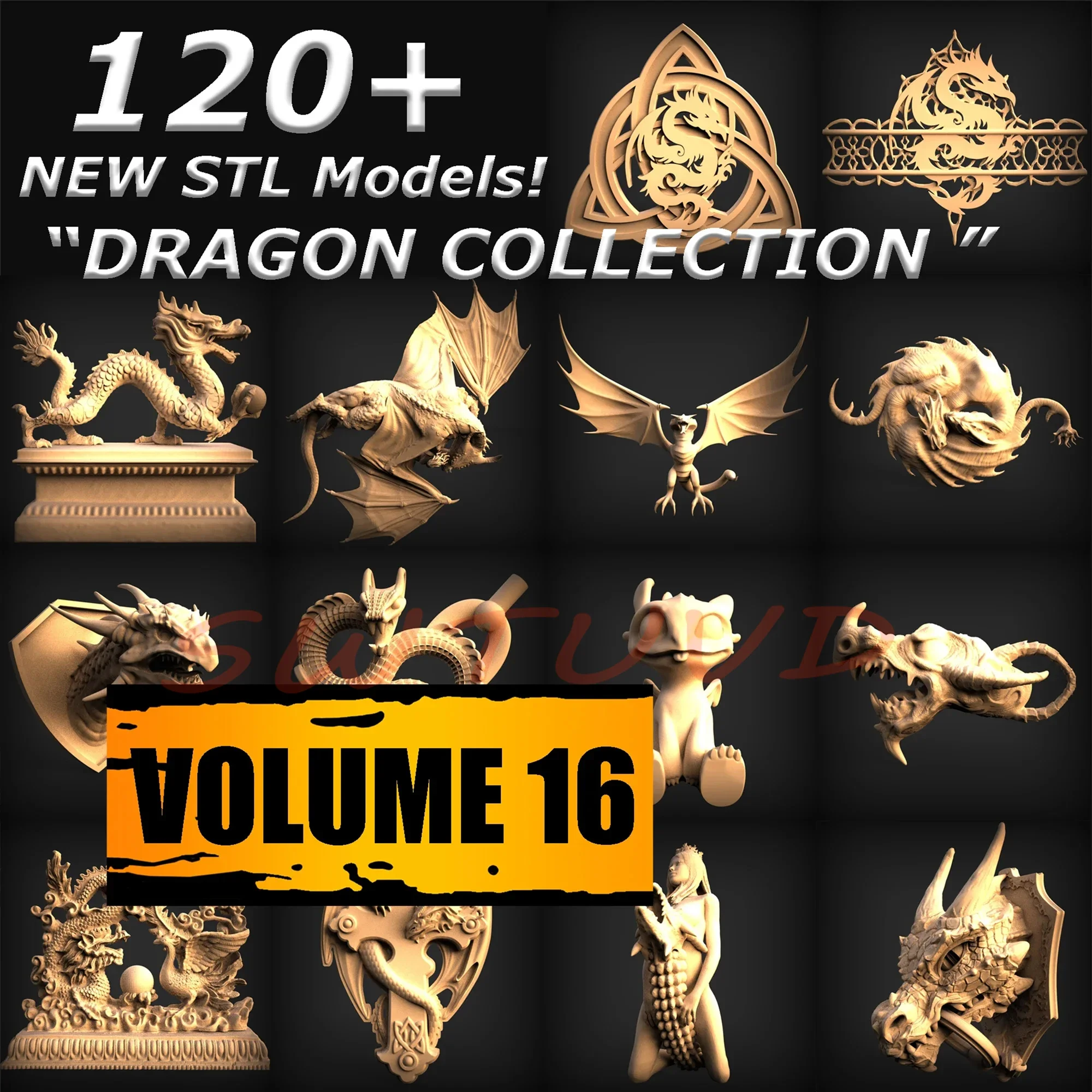 120pcs-dragon-stl-file-collection-3d-models-for-3d-printers-and-cnc-stl-rlf-files-3d-wall-art-stl-desing