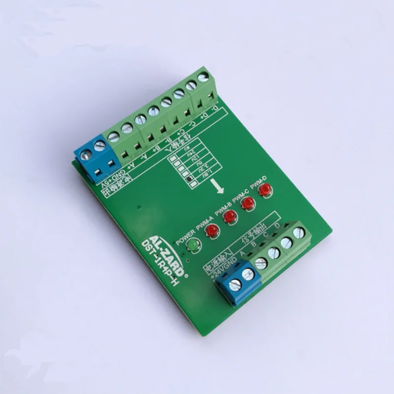 DST-1RXP-H 2/3/4-way diferencial ao coletor single-ended 1a régua de grating de controle de saída conectado ao codificador do plc com escudo