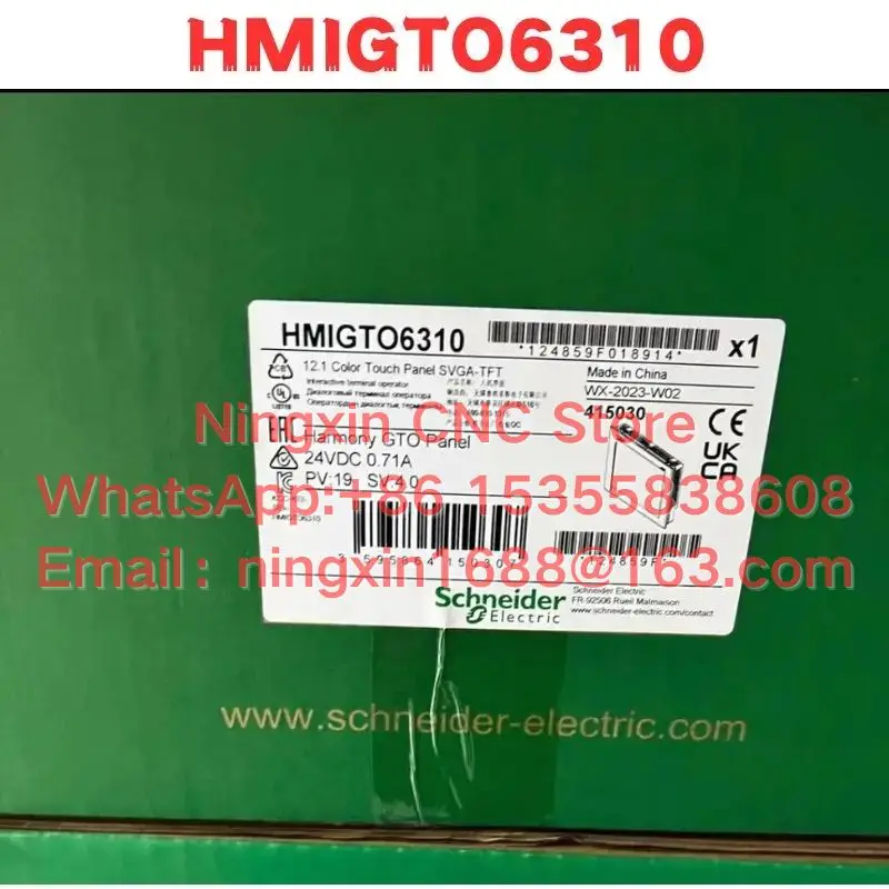 

Совершенно новый и оригинальный сенсорный экран HMIGTO6310