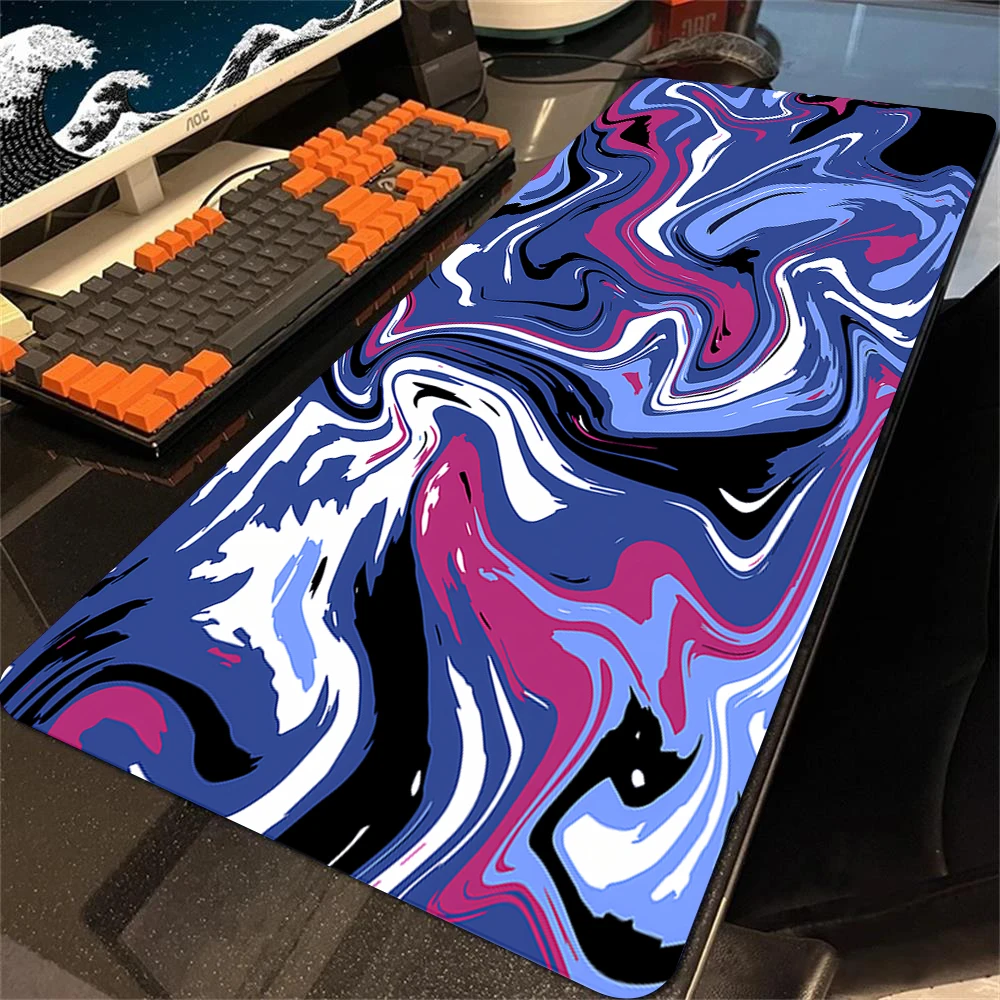 Strata Liquid Computer Mouse Pad Gaming Mousepad Abstract Large 800x300mm Mouse Mat Gamer XXL Carpet PC Big Deskmat Keyboard Pad