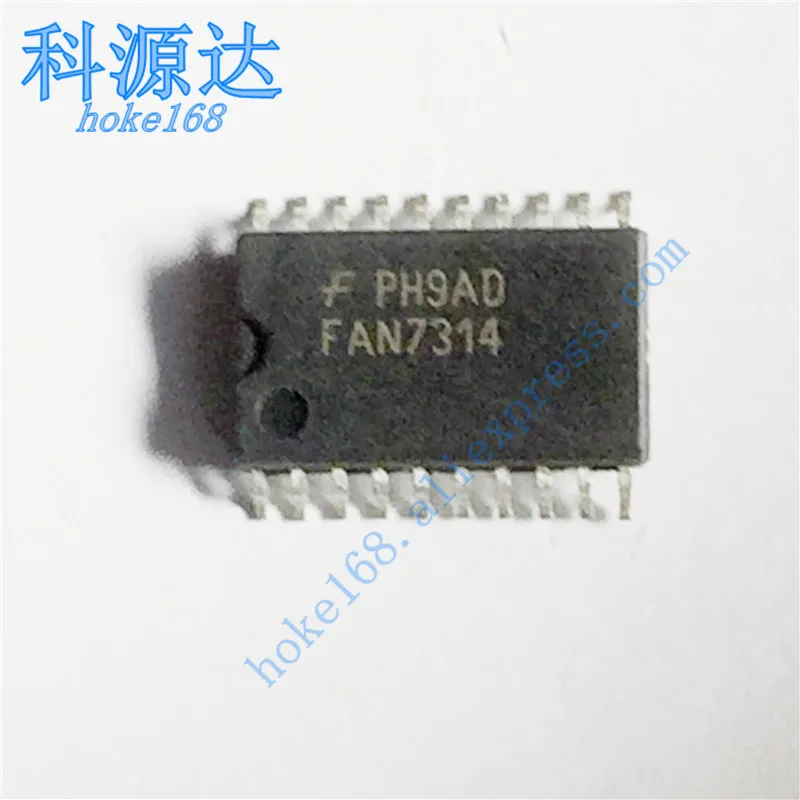 10pcs FAN7314  SOP20 FAN7314MX FAN7314M LCD Backlight Inverter Drive IC In Stock