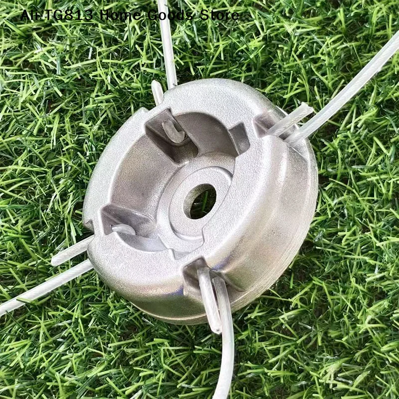 

[TG813]Universal Aluminum Alloy Lawn Mower Head With Nylon Steel Lawn Mowing Line Lawn Mower Replacement Parts