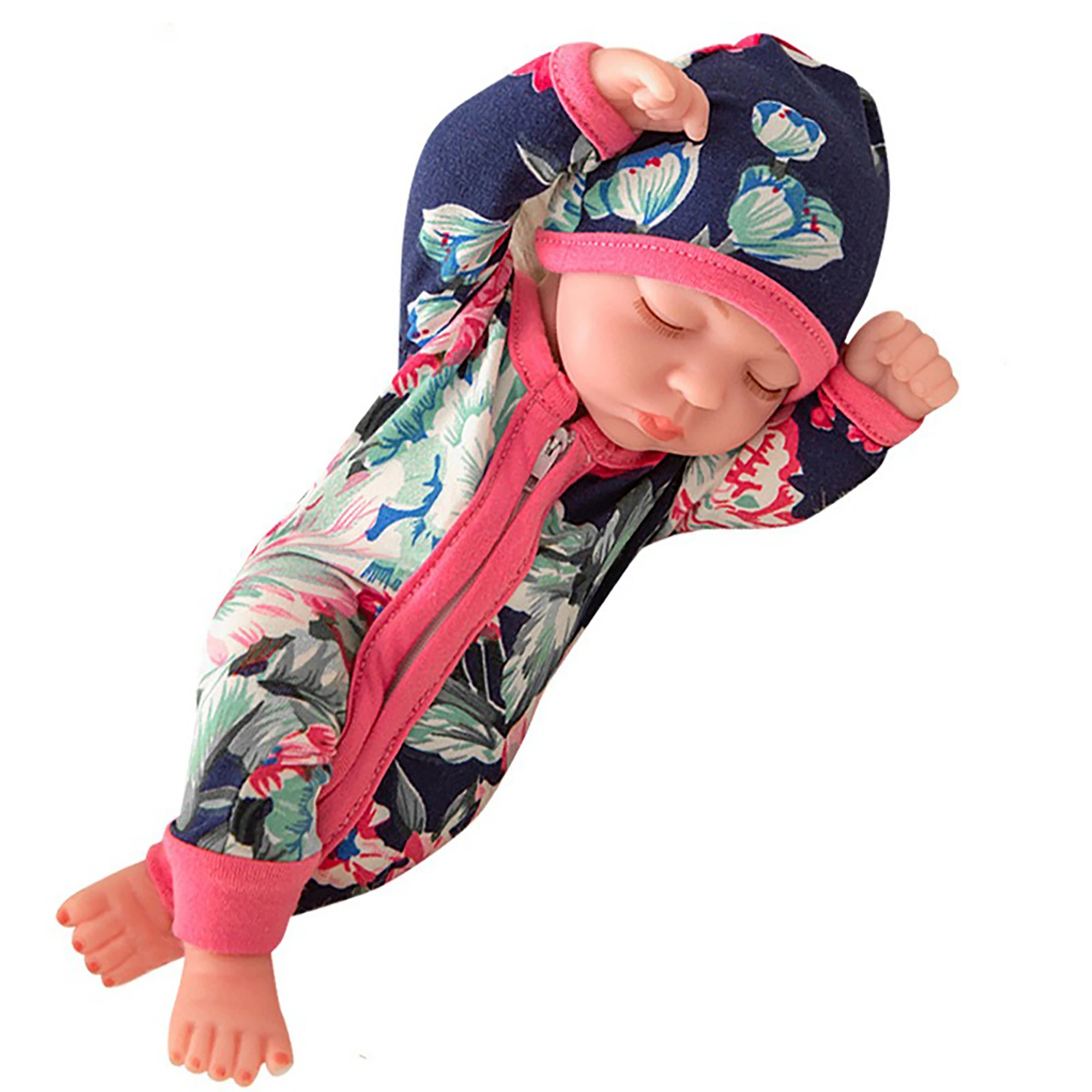 عالية الجودة لينة الفينيل سيليكون نابض بالحياة دمية إعادة الميلاد الأكثر مبيعا 12 بوصة DQ10 ثلاثية الأبعاد رسمت الجلد قابل للغسل واللباس دمية الفينيل