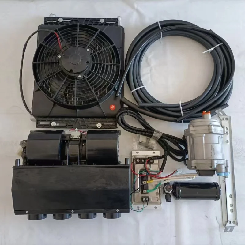 aire acondicionado para camion air car ac kit 12v 24v air conditioner parking cooler