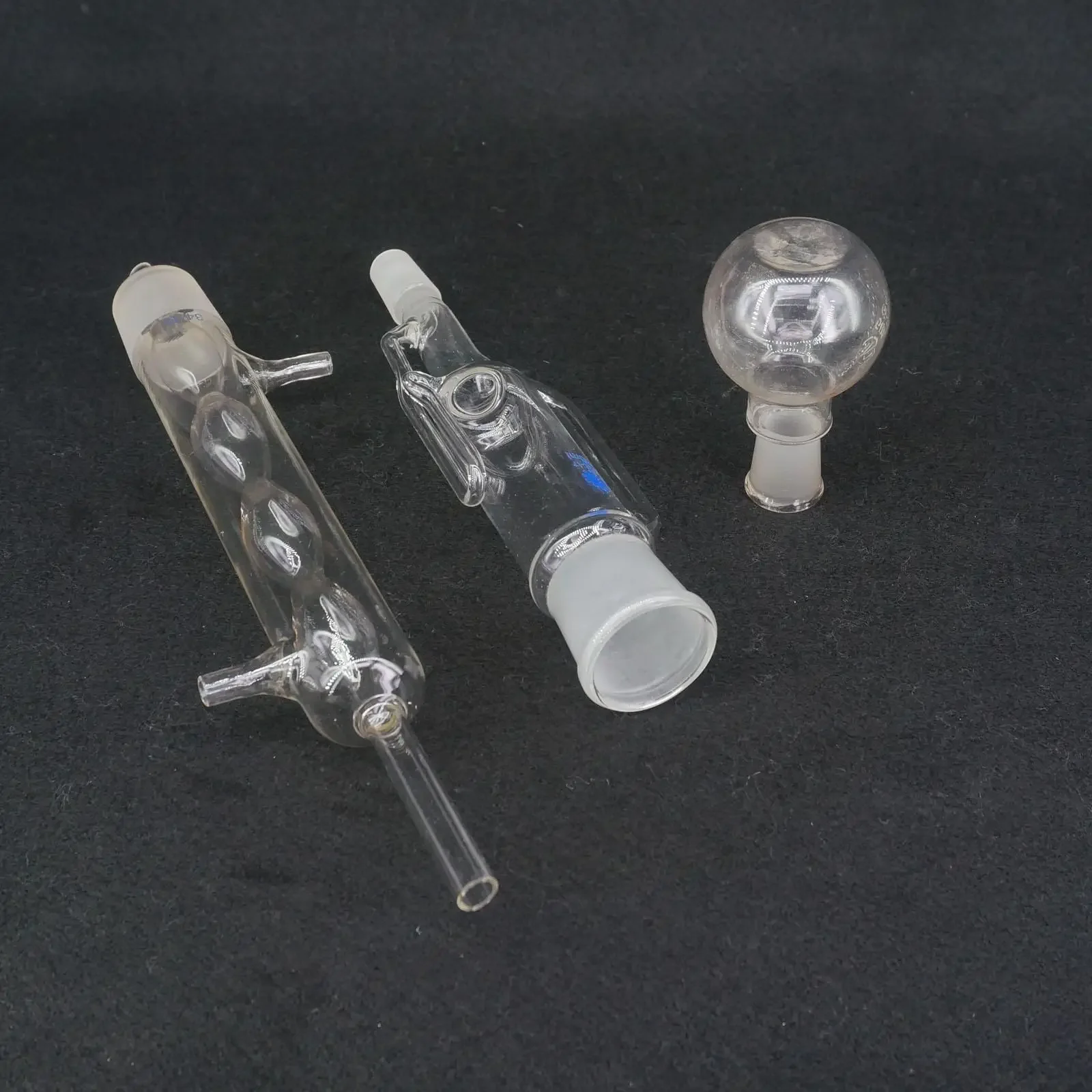 150ml Capacity Borosilicate Glass Joint Upper 34mm Lower 19mm Extraction Apparatus Soxhlet with Bolb Condenser Lab Glassware