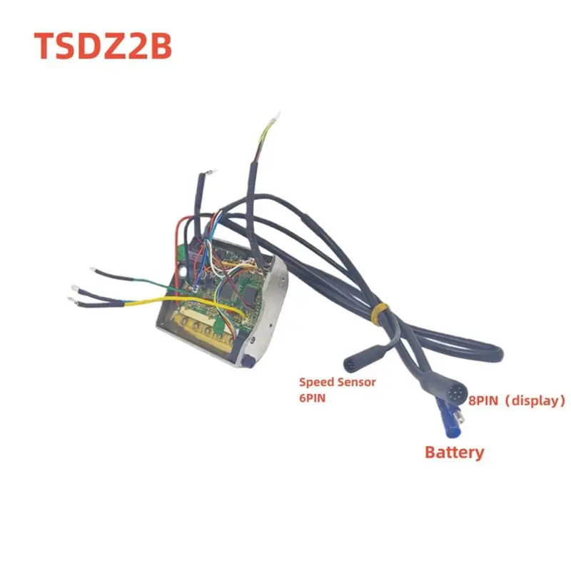 ABJN-TSDZ2B Controller Electric Bicycle Mid-Drive Motor Replace Parts For TSDZ2B Mid Motor Repair 36V 15A 350W