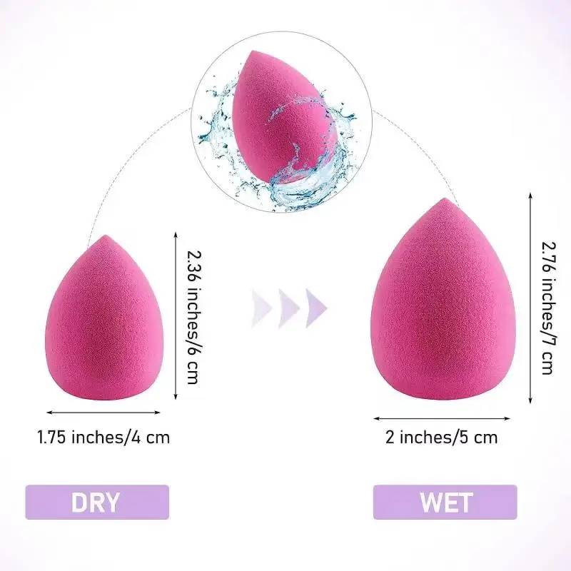 Super soft cosmetic puff, beauty egg set, water drop, makeup blender, bulk wholesale, 10pcs, 20pcs, 50pcs, 100pcs