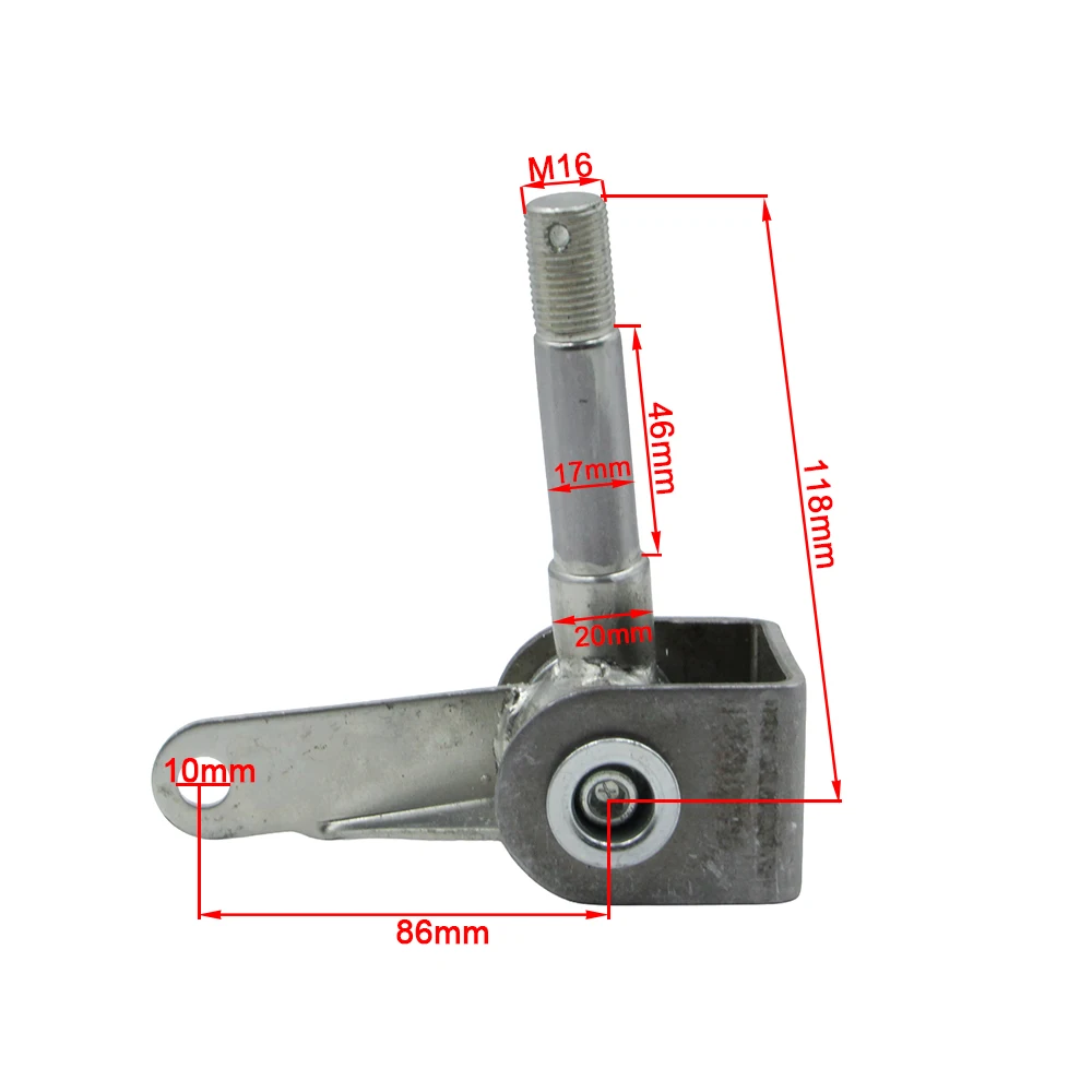 300mm Go kart steering wheel kit, pull rod ball joint, gear rack, shaft kit suitable for 100cc 125cc 140cc 150cc four-wheel kart