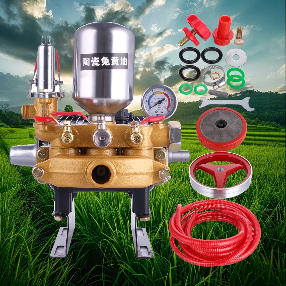 

Ceramic Material Portable diesel Engine Pump Plunger Tractor No Butter Added Fine Mist Sprayer