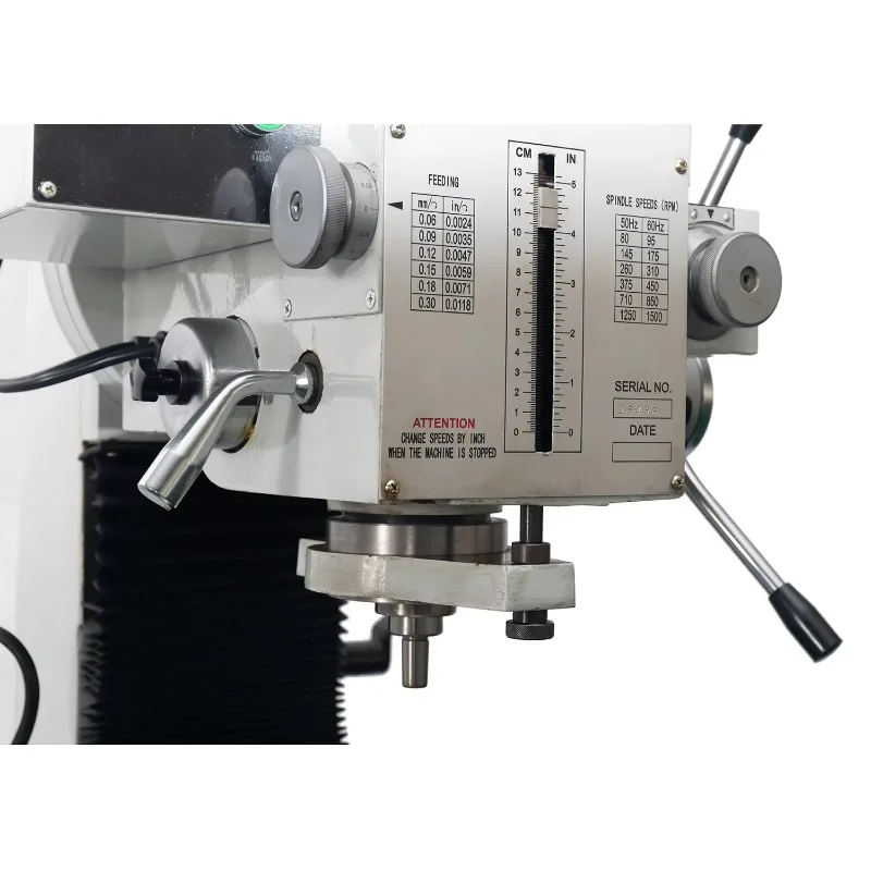 Radial Borehole Vertical Metal Column Drill Machine Hand Drilling and Milling Taladro De Press Perforadora Driller ZAY7040FG/1