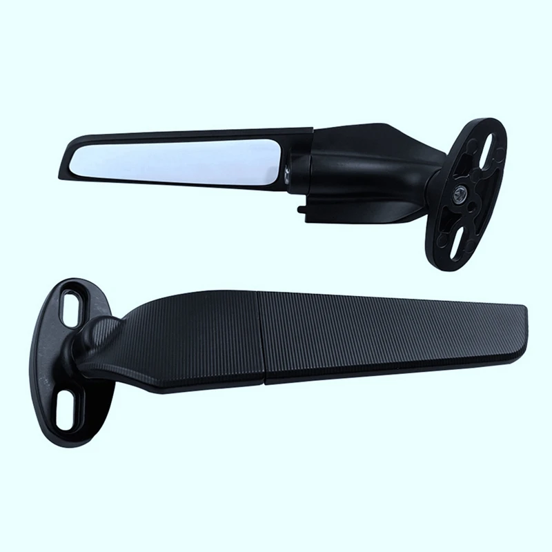 4X Motorcycle Mirrors Modified Wind Wing Adjustable Rotating Rearview Mirror For YAMAHA R15 R25 R3 R1 R1S R6 R6S V2 V3