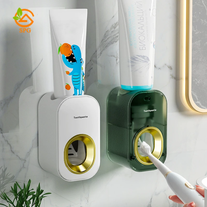 

Waterproof Toothpaste Squeezer Automatic Toothpaste Dispenser Wall Mounted Bathroom Accessories
