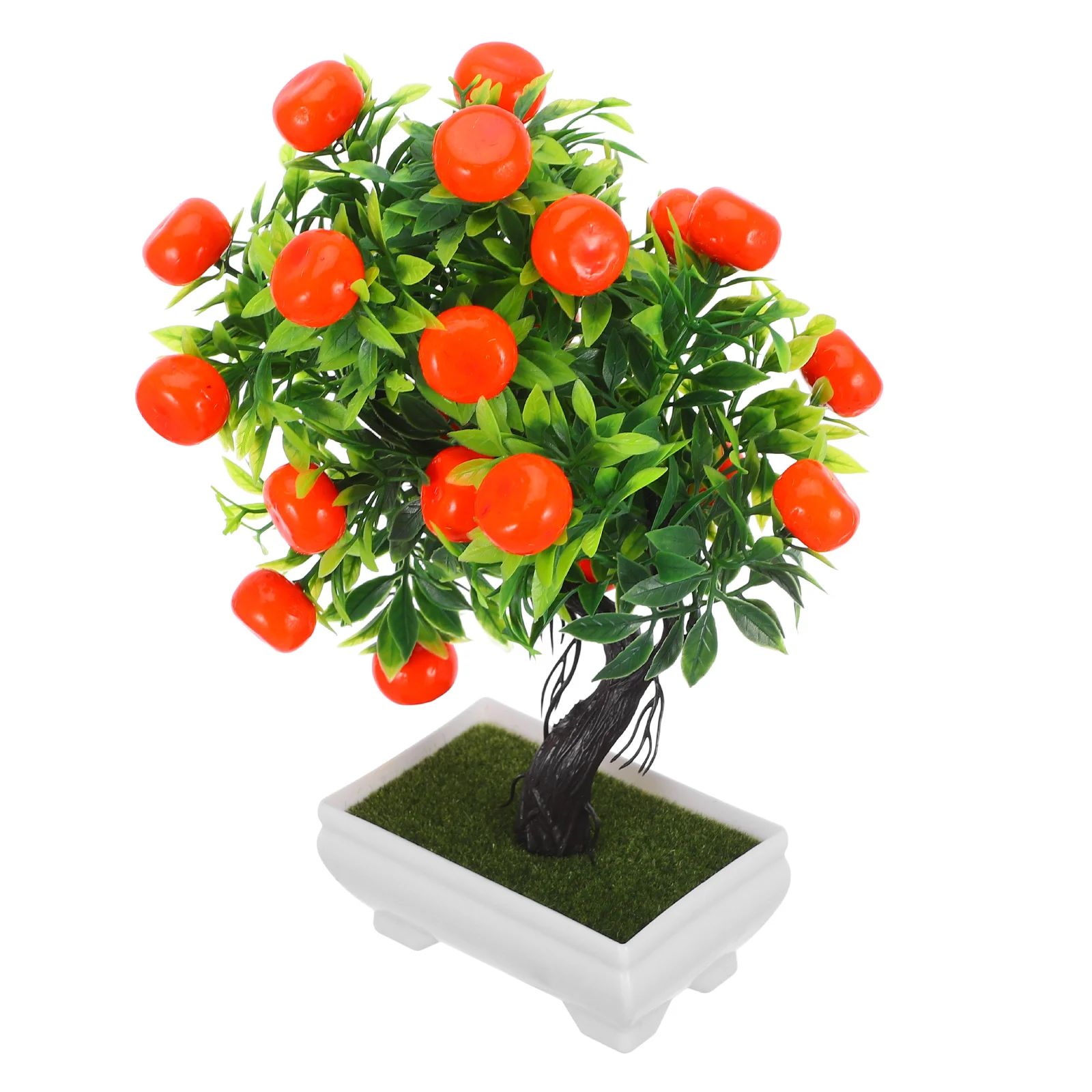 Indoor Artificial Fruit Tree Bonsai Simulation Fruit Tree Simulation Orange Plant Decor Fake Lemon Tree Simulation Fruit Tree