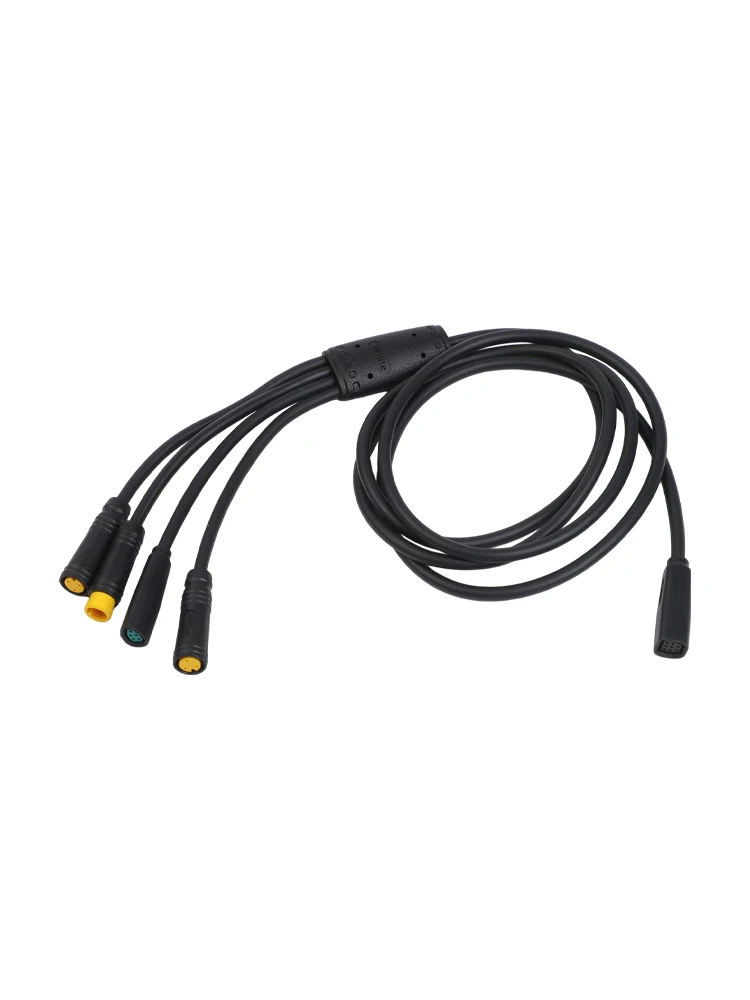 120cm 1T4 Waterproof Cable for Bafang Controllers M225 M325 M625 G341 G321 S307 C101 Compatible with Multiple Connection Types