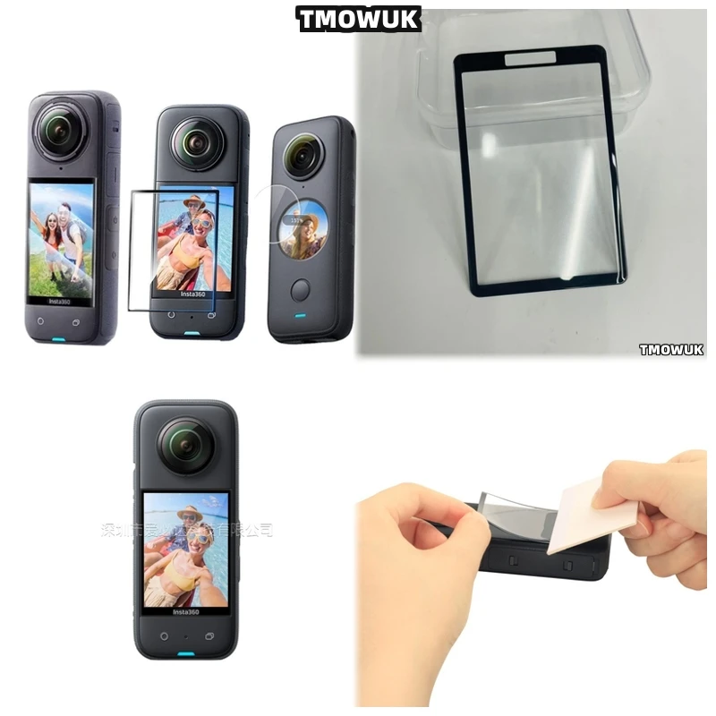 

For Insta360 X3 X4 X5 GPS Shock Absorption Cover Advanced Polymer Film Heavy Duty Surface Armor