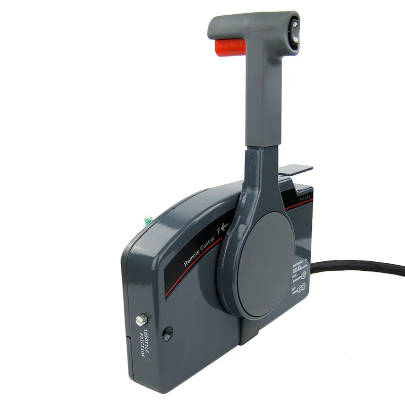 Outboard Remote Control Box for Yamaha Outboard With 10Pin Cable Trim Tilt Up Down Right Hand PUSH Throttle