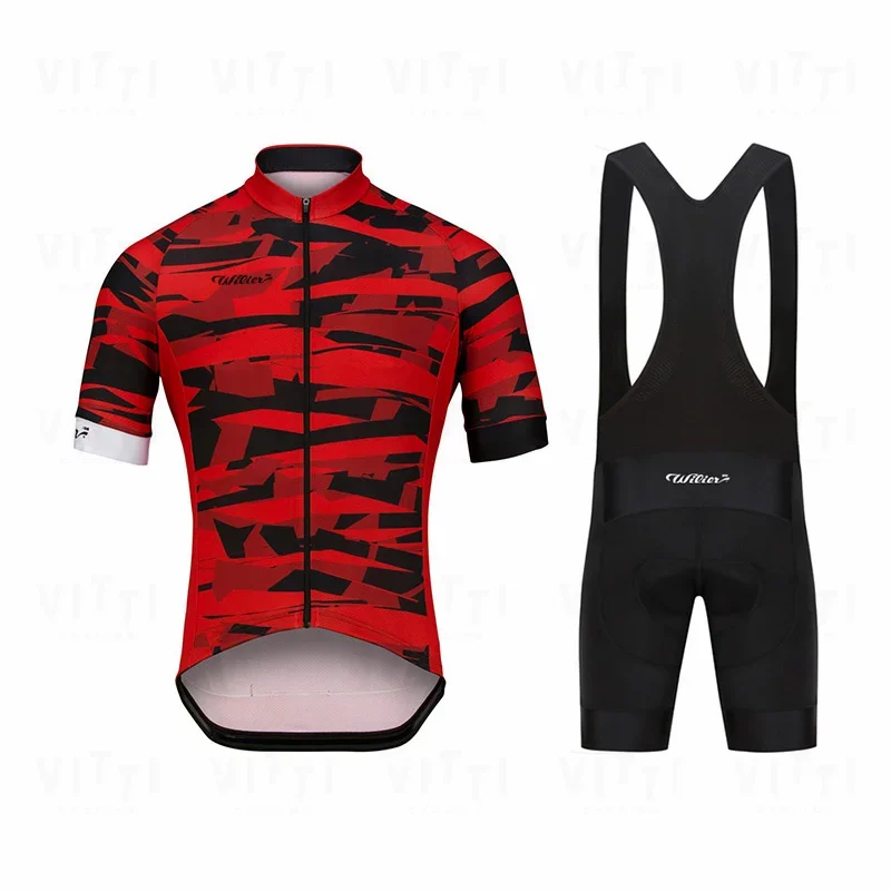 MIRA Wilier summer Cycling Jersey set Lycra Cycling clothes Men bike uniform Sports Bicycle Clothing MTB maillot ropa ciclismo