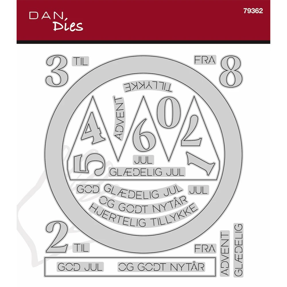 

Christmas Round Box Accessories-Drum Decoration Die 2025 New Dan Die Metal Cutting Dies DIY Scrapbooking Greeting Card Embossing