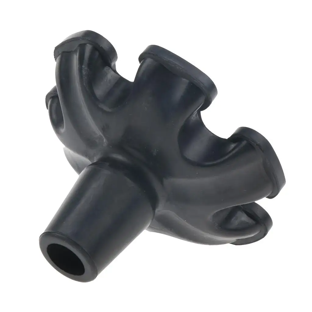Crutch Tips Rubber Replacement Anti Slip Ferrule Walking Aid Base for Walking Canes Holders and Walkers