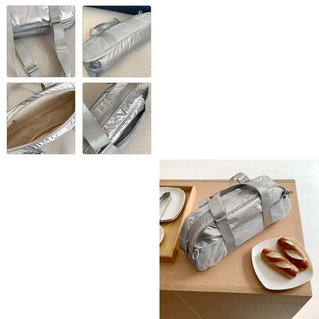 

Contemporary Shoulder Bag for Women PU Leather Underarm Handbag Purse