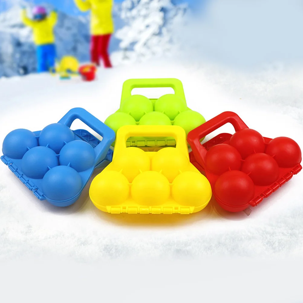 2 Pcs Maker for Family Outdoor Game Props Kids Toys Mud Children Winter Making Tools