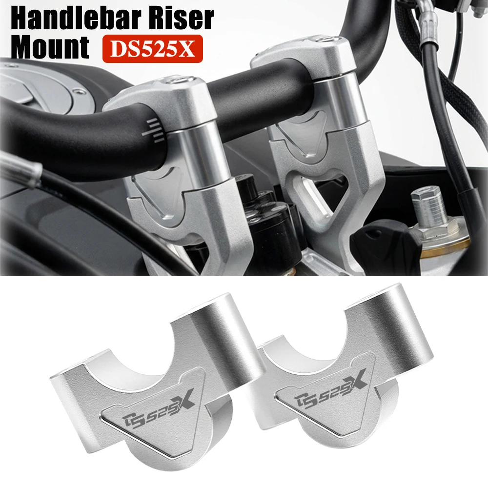 For LONCIN VOGE 525DSX 525 DSX 2023 2024 Handlebar Riser Mount Clamp High Lifter Risers Motorcycle DS525X Handlebar Riser Mount