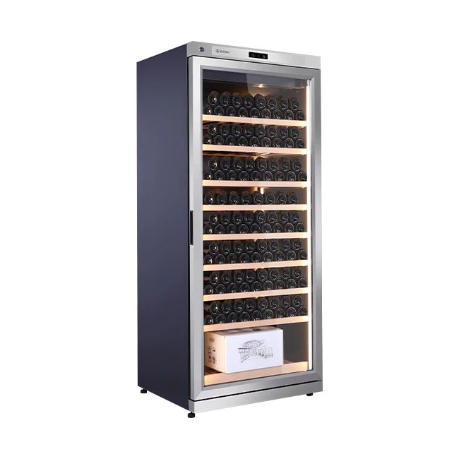 Intelligent Modern Compressor Refrigerator, Stainless Steel Corner Wine Cabinet ZIEUN Wine Cabinet,built In Wine Cabinet