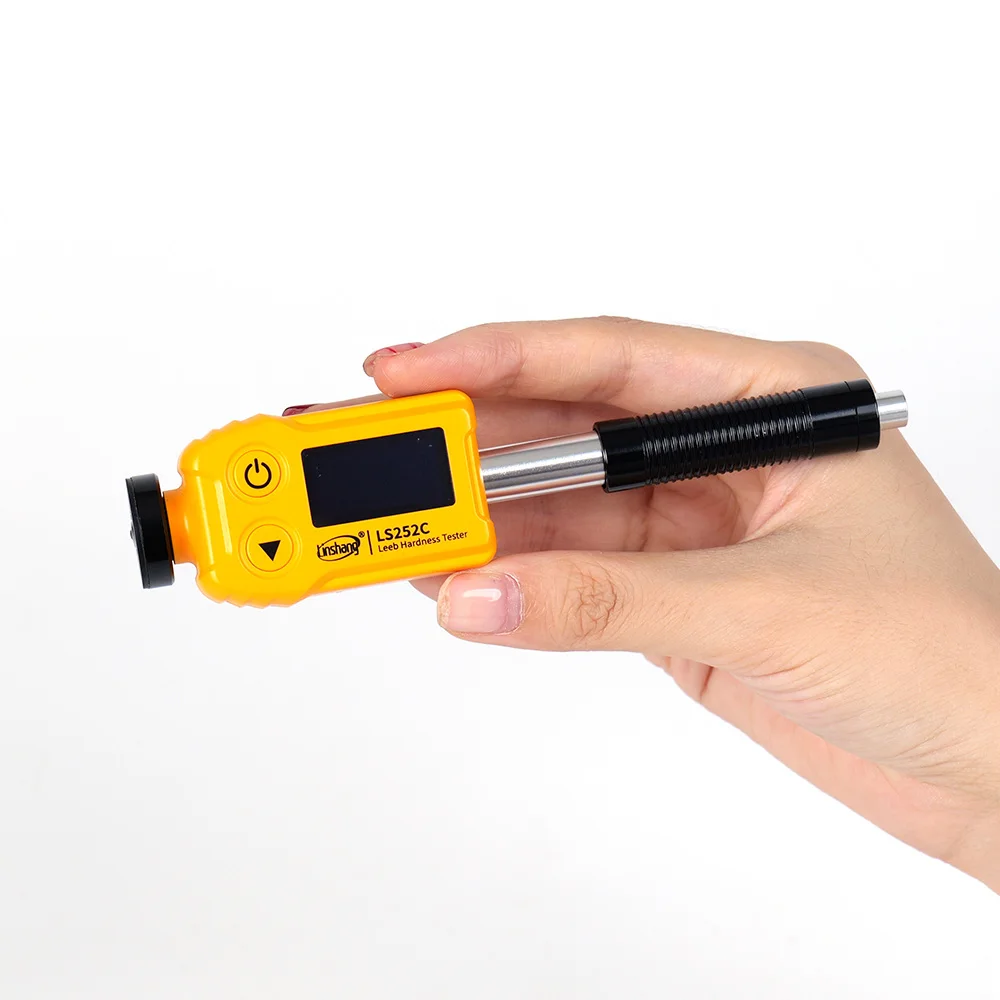 

LS252C Pen Type Portable Leeb Hardness Tester Digital Durometer C Impact Device Metal Durometer Steel Leeb Hardness Tester