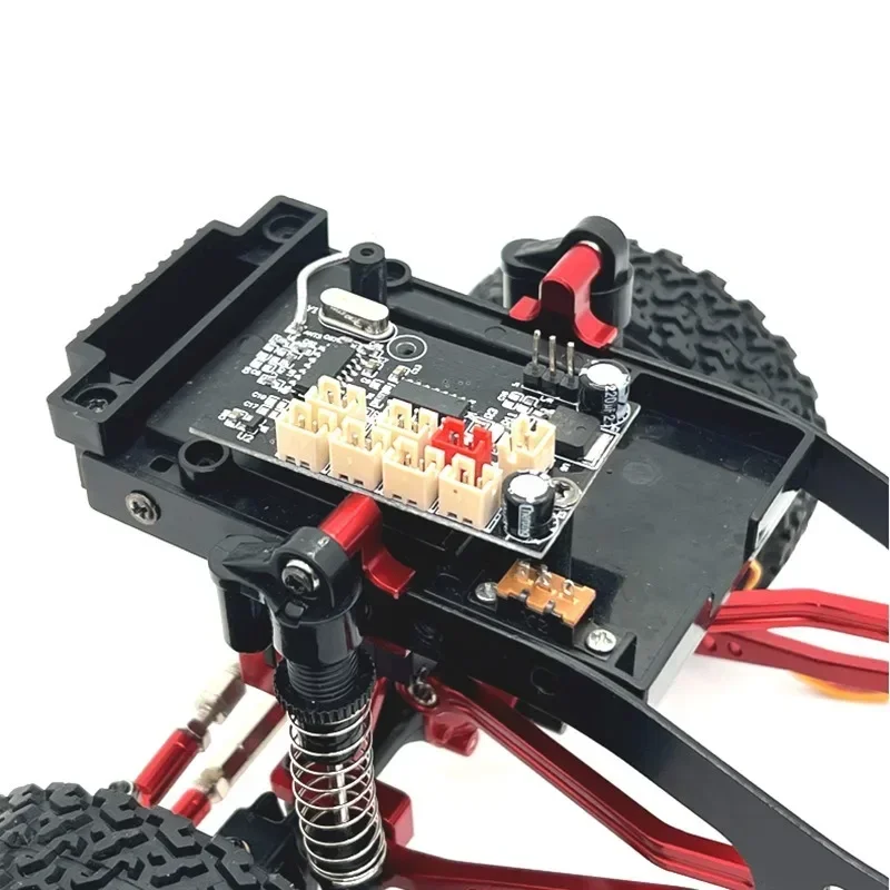 C64 Metall Shock Tower Stoßdämpfer Halterung FÜR 1/16 RC Auto Upgrade Teile Zubehör