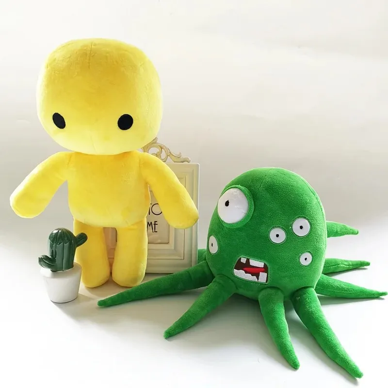 Cute Soft Wobbly Life Minions And Octopus Toy Kawaii Animal Hobby Doll Decoration Birthday Festival Gift For Children Friends