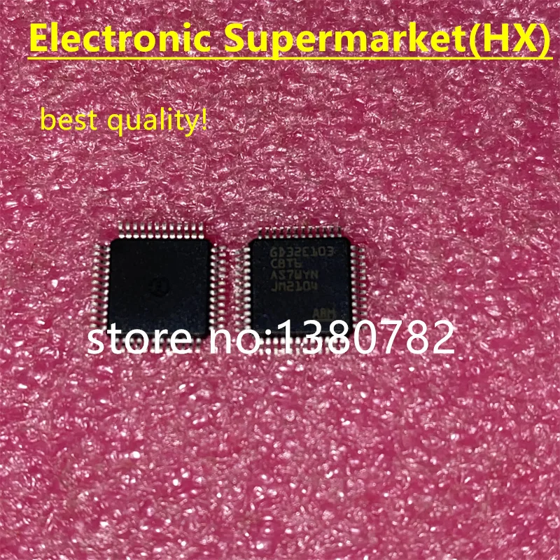 

Free shipping 10pcs-50pcs GD32E103CBT6 QFP-48 IC In stock!