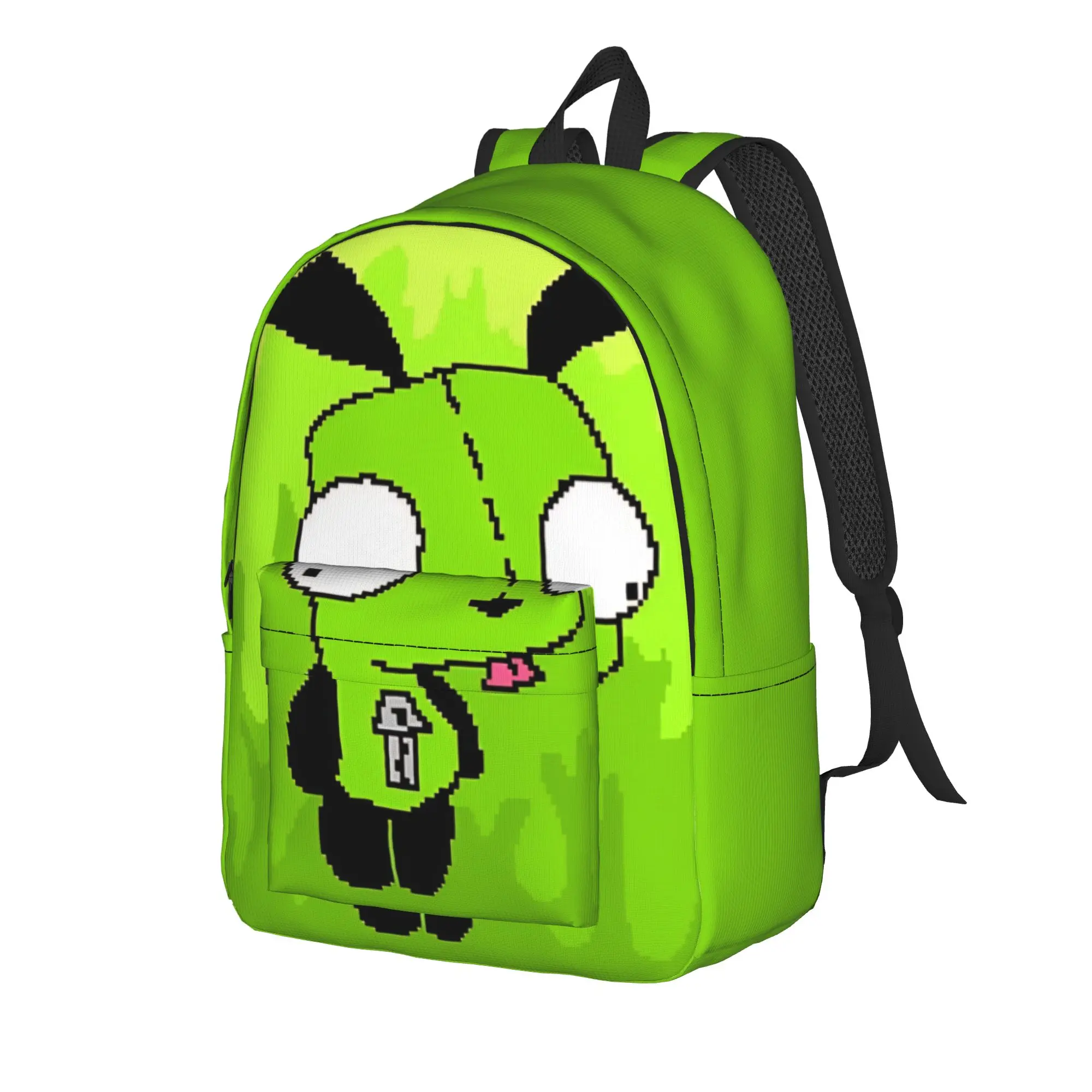 Back to school season Cool retro edgy Handbag Invader Zim Students Book Pack Backpack