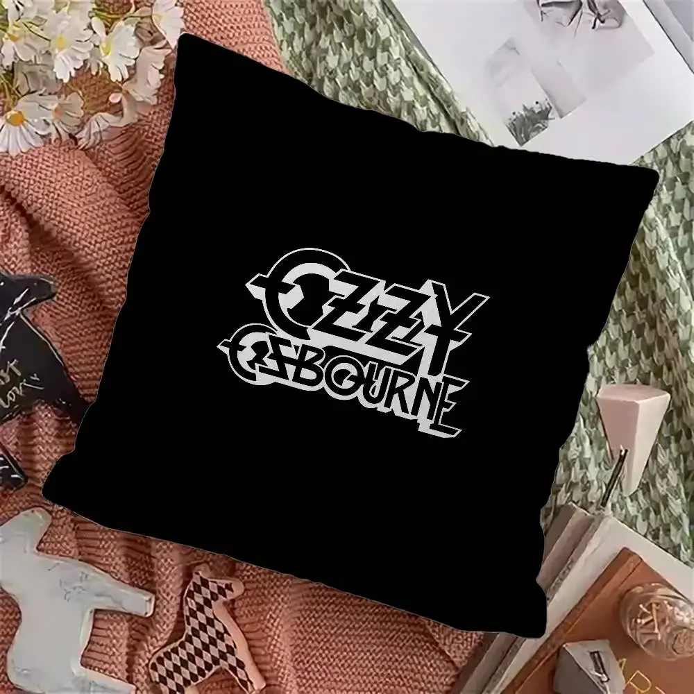 غطاء وسادة شخصي بشعار Ozzy Osbourne لغرفة نوم الأطفال وديكور الحفلات البرية كيس وسادة هدية عيد ميلاد للأطفال
