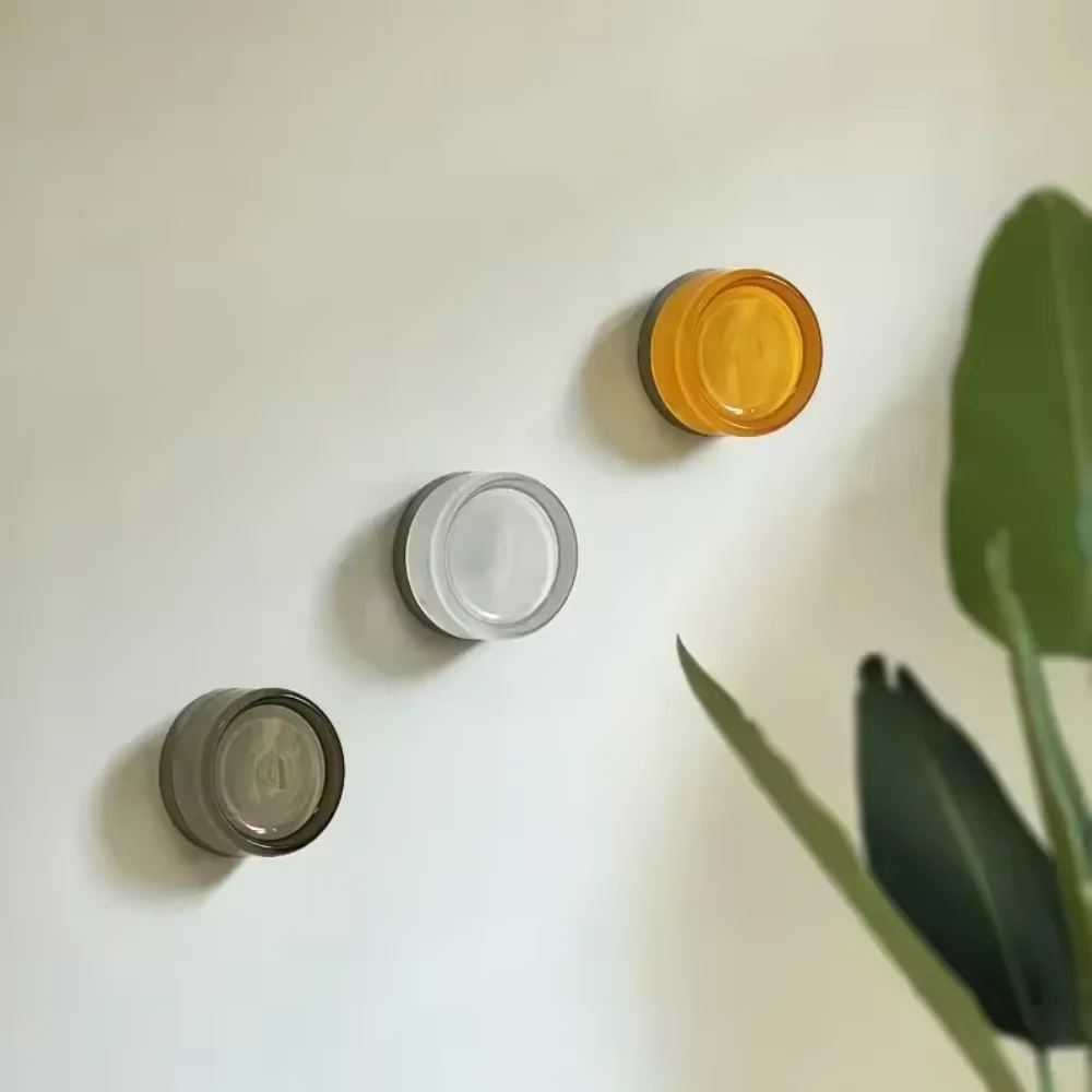 Modern Round Wall Light Acrylic LED Jelly Decor Wall Lamp Corridor Stair Living Bedroom Bedside Home Indoor Background Lighting