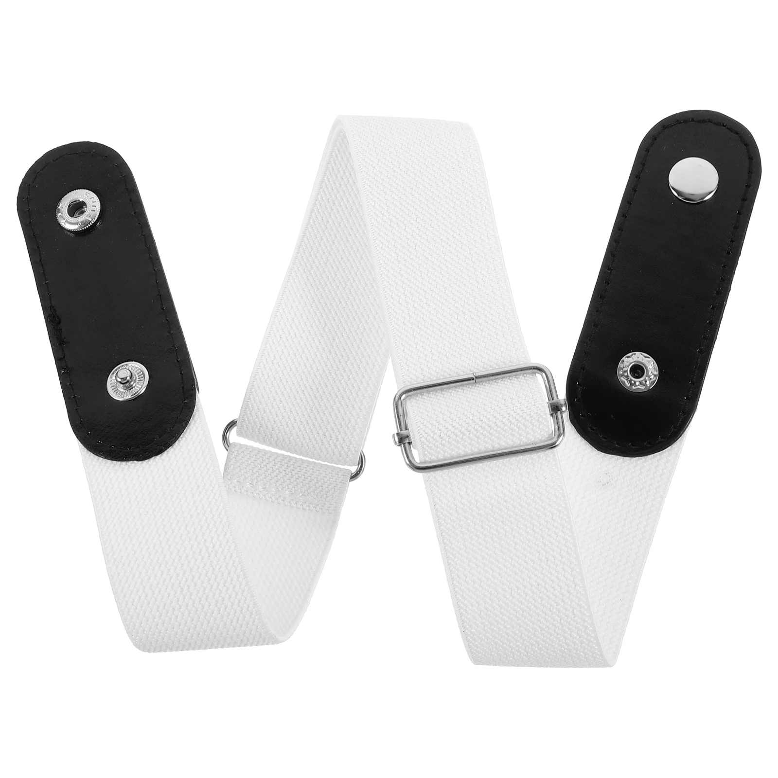 

Invisible Waist Unisex No Buckle Stretch Women Men Adjustable Lightweight Multiple Colors Available Buckle-Free Elastic Waist