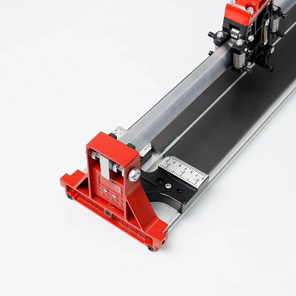 Multi-FunctionManual Tile Cutter 1200mm Cutting Length Aluminum Base Steel Rail Score Snap Cutter 90/45 Angles