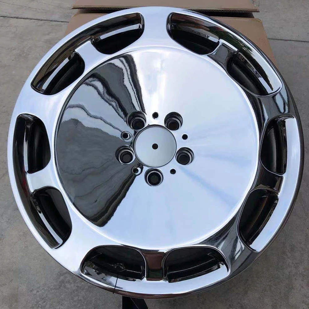 Chrome 18 19 20 Inch 5x112 Car Alloy Wheel Rims Fit For Mercedes-Benz C E S Class Maybach CLA GLC SLC GLK W211 W221 W203 S63 AMG