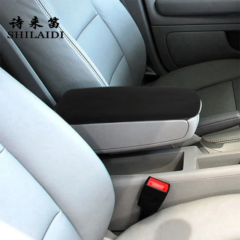 

Car Center Console Armrest Storage Box Decoration Cover Sticker Trim For Audi A4 B6 B7 2002-2007 Suede leather Car Wrapping ABS