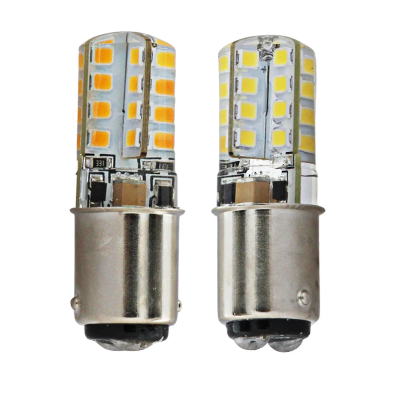 Ampoule B15 B15D 3W 220v Silicone LED Corn Bulb for Home Household Sewing Machines Lighting Energy Saving Lamp Durable Bright