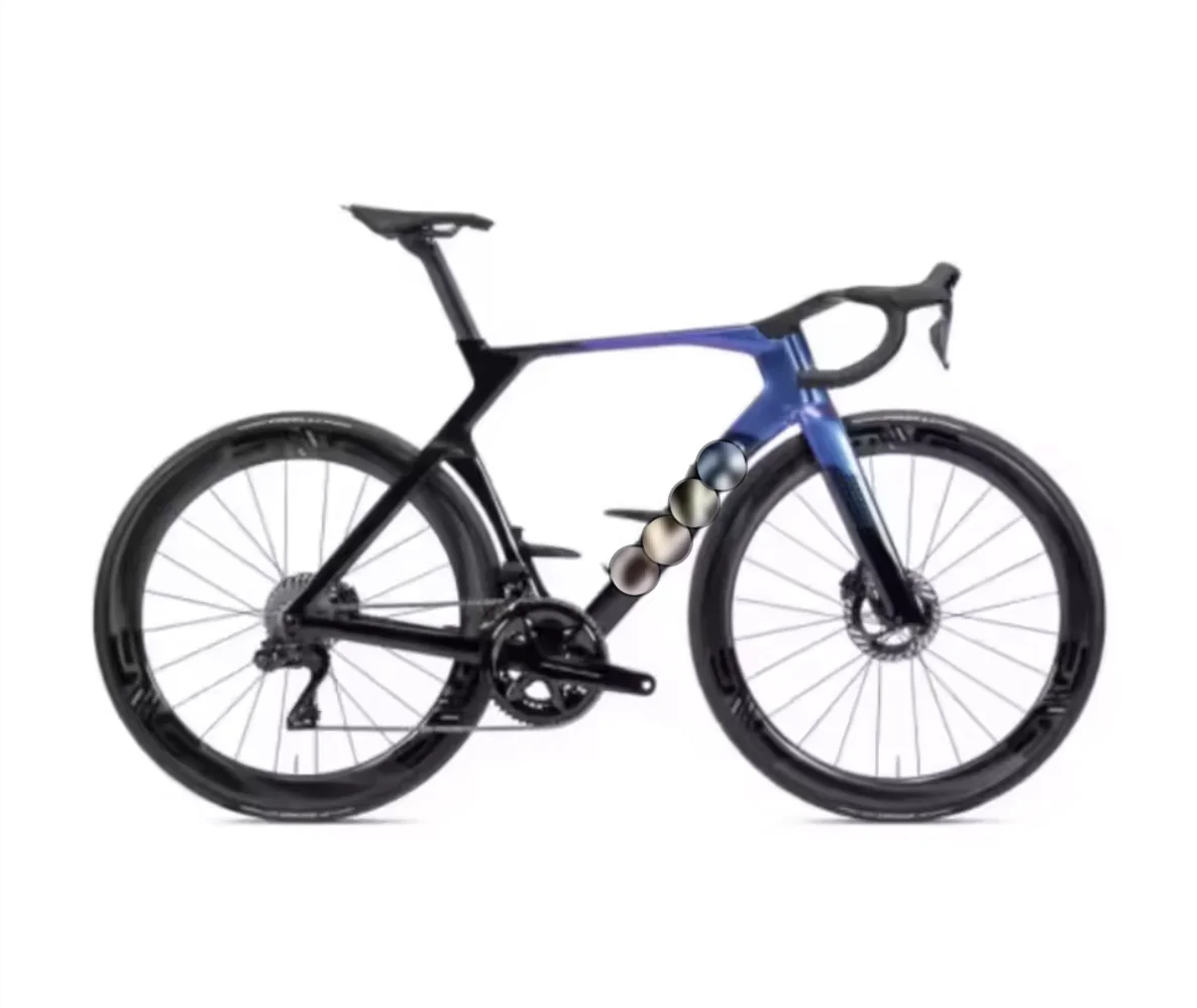 Y1Rs Disc Dura-Ace Di2 12s 24-Gang Rennrad Komplett-Set T900 Carbon Aero Cockpit 700x28 Reifen