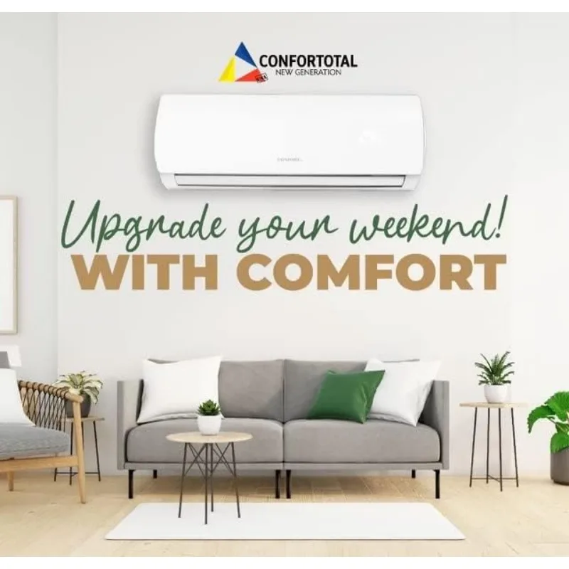 Confortotal 12000 BTU Mini Split Air Conditioner and Heat Pump 110V Ductless,1 ton,with WIFI Compatible with Alexa