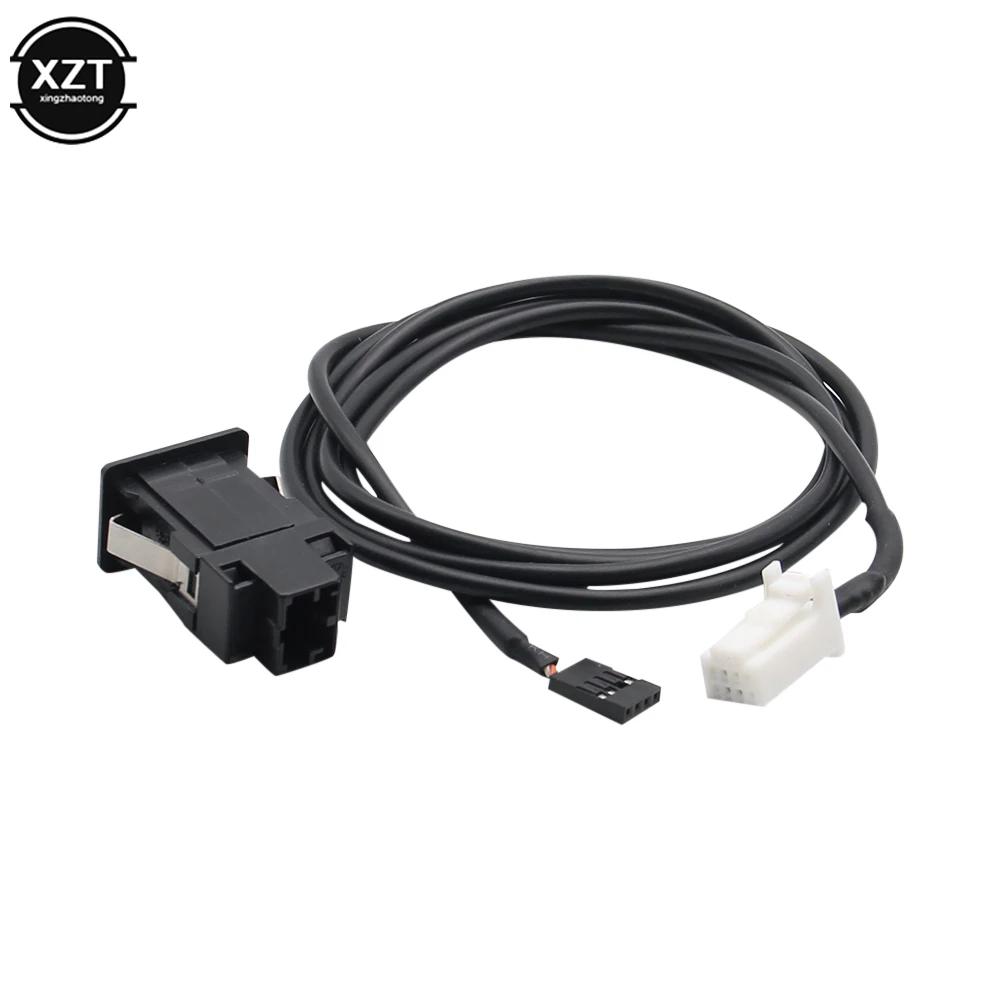 Gniazdo AUX do radia samochodowego, 8-pinowe złącze AUX, adapter AUX do Suzuki Swift SX4 Grand Vitara / Jimny / Clarion, wiązka przewodów, kabel audio AUX — zdjęcie produktu 5