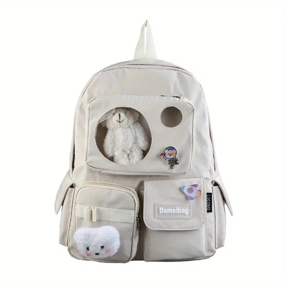 

New Women Backpack School Bag For Teenage Girls Japanese Korean Rucksack Student Bookbags Laptop Backpack Lovey Lady Backpack