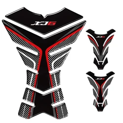 3D Motocicleta Tanque Pad Protector, Decalque Adesivos para Yamaha XJ6 SP, ABS