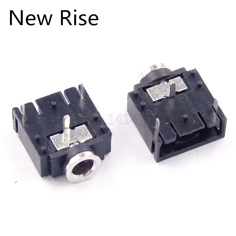 10PCS PJ-307 PJ307 3.5mm 3 Pin Mono Channel Jack Socket Audio Jack Connector PCB 3F07 Headphone Socket