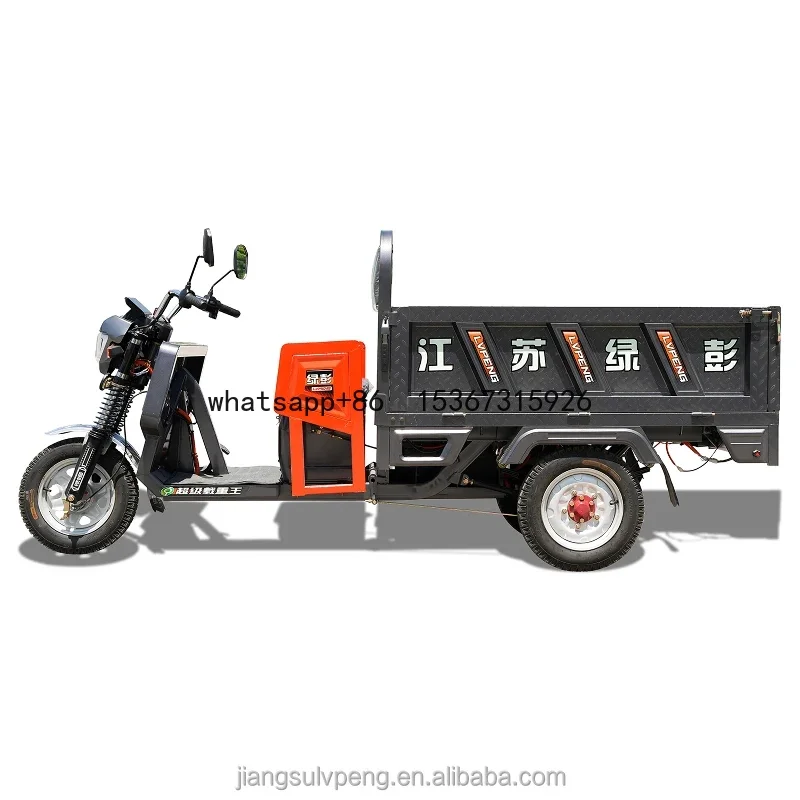 China made hot selling electric tricycle 72V-3000W