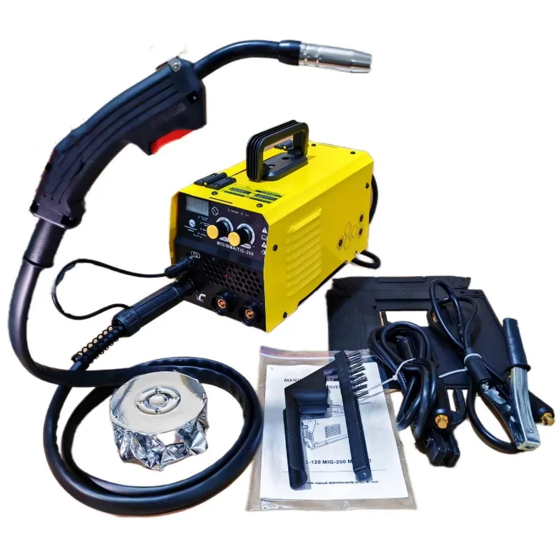No  Polaris MIG/MMA/TIG-200 3-in-1 Welder High Strength Steel Portable Welding Machine with 3-Year Warranty instock view 6