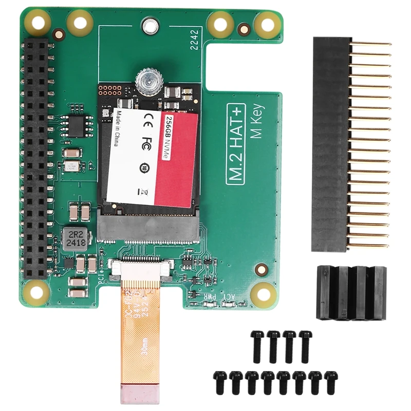 Per Raspberry Pi 5 M.2 AI HAT + scheda per capacità di apprendimento macchina migliorate