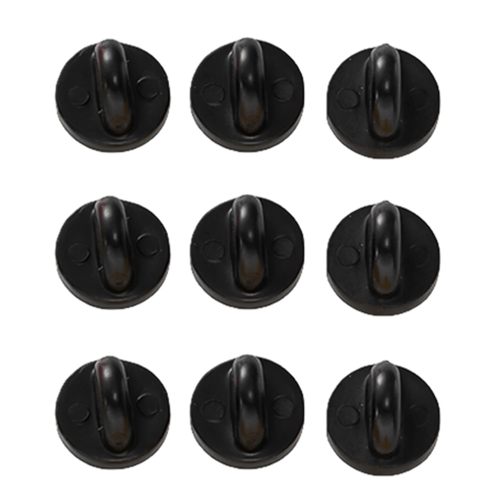 50pcs/Lot Rubber Brooch Clasp Backs Transparent And Black For DIY Tie Tack Lapel Pin Cap Stoppers Jewelry Accessories Findings